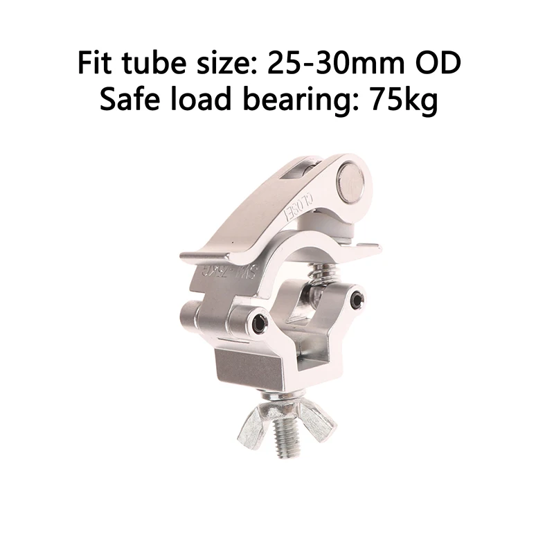 Aluminum Quick Release Single Ring Buckle Clamp