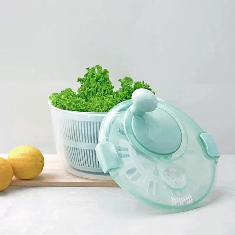 Salad Spinner Large 5L Capacity  Salad spinner, Lettuce spinner, Delicious  salads