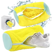1/2PCS Washing Shoes Bag Cotton Laundry Fluffy Fibers Easily Remove Dirt Washing Bags Anti-Deformation Shoes Clothes Organizer 1