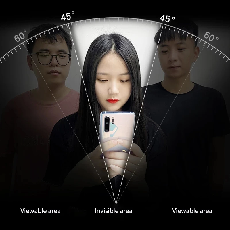 מלא כיסוי פרטי מסך מגן עבור iPhone 6 7 8 בתוספת SE 2020 אנטי מרגלים הידרוג 'ל סרט 11 X XS MAX XR פרטיות מקרה phone cases for iphone xr