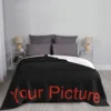 Your Picture Blanket Cover Coral Fleece Plush Customized DIY Print on Demand Dropshipping Warm Throw Blankets for Bed Bedspread 3