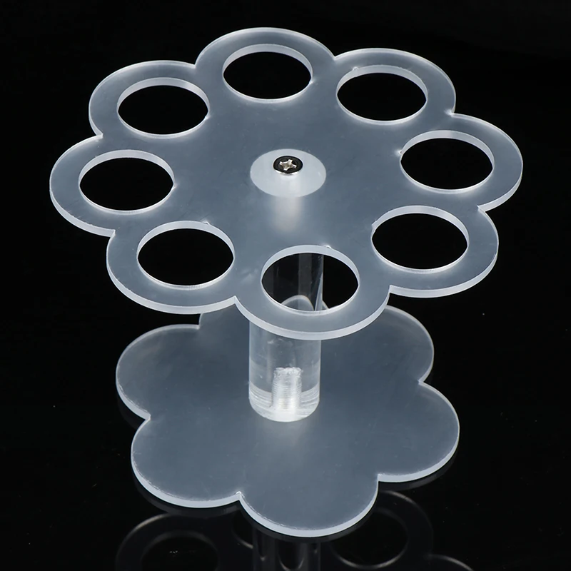 Ice Cream Cone Holder 8 Holes Acrylic Stand 1pcs