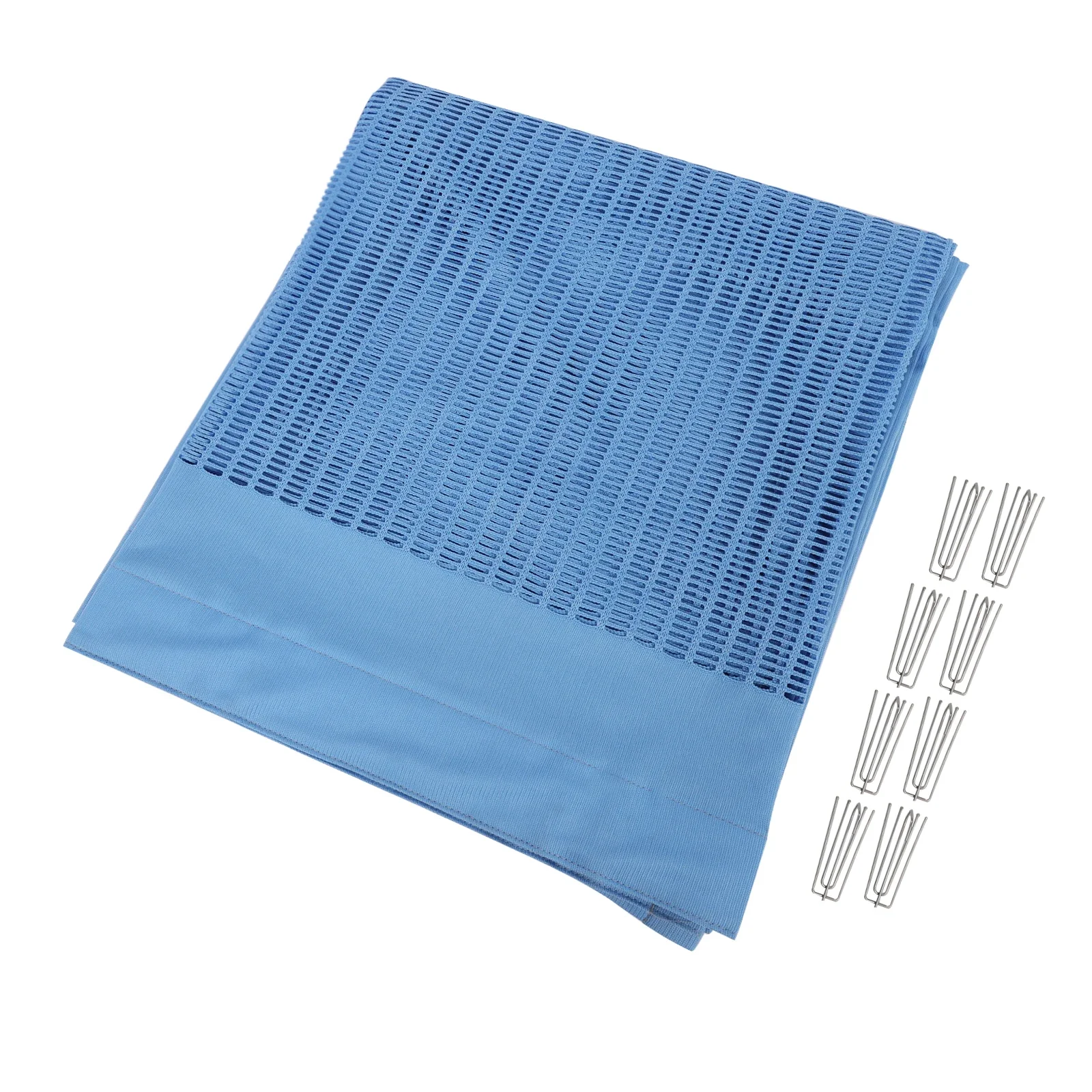 Hospital Curtain with Flat Hooks Machine Weaving Polyester Cubicle Curtain Divider Privacy Screen for Hospital Medical Clinic 6