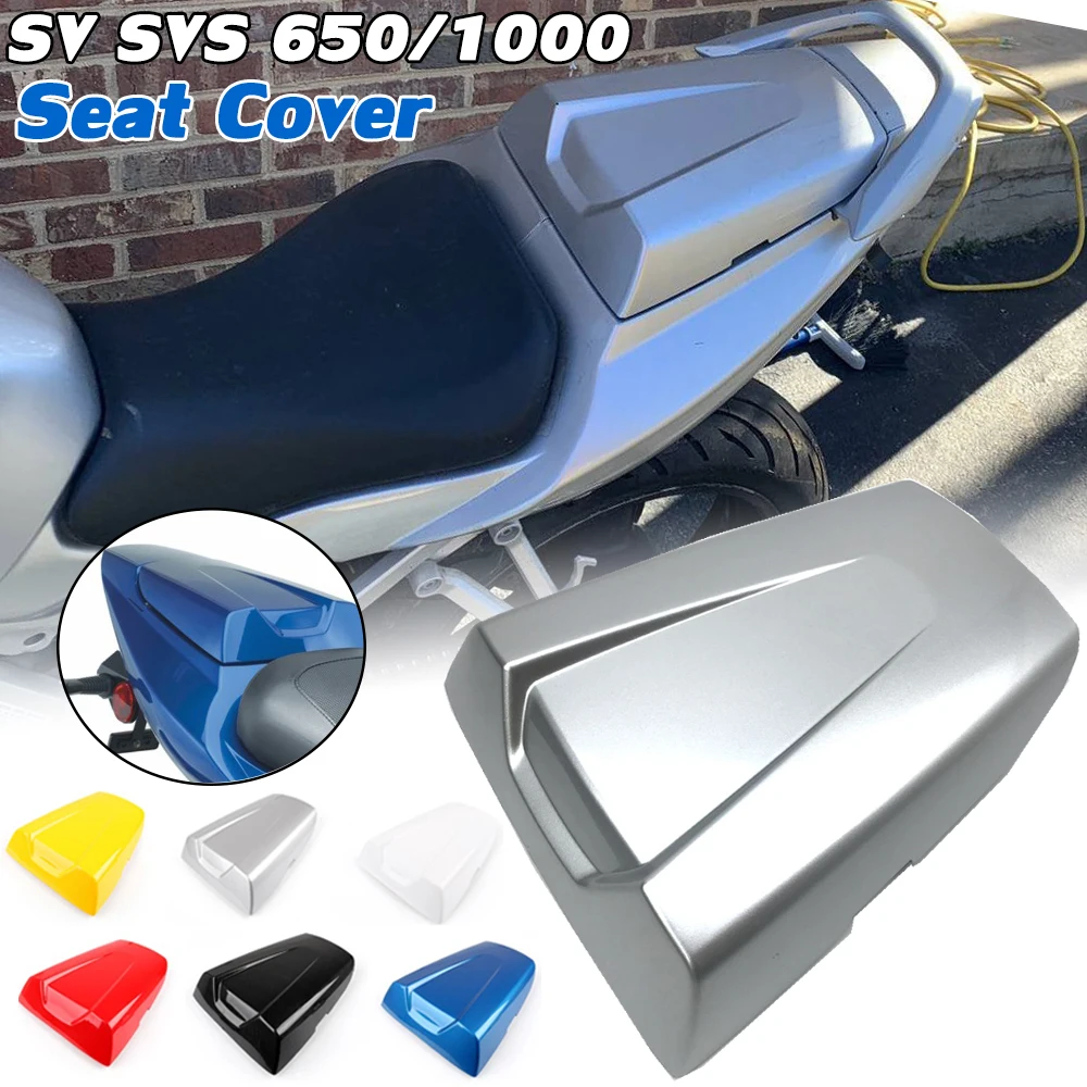 

Motorcycle Rear Seat Cover Cowl Solo Fairing For Suzuki SV650 SV1000 SV 1000S 650 650S 2003-2011 2012 2013 SV1000S Pillion Blue