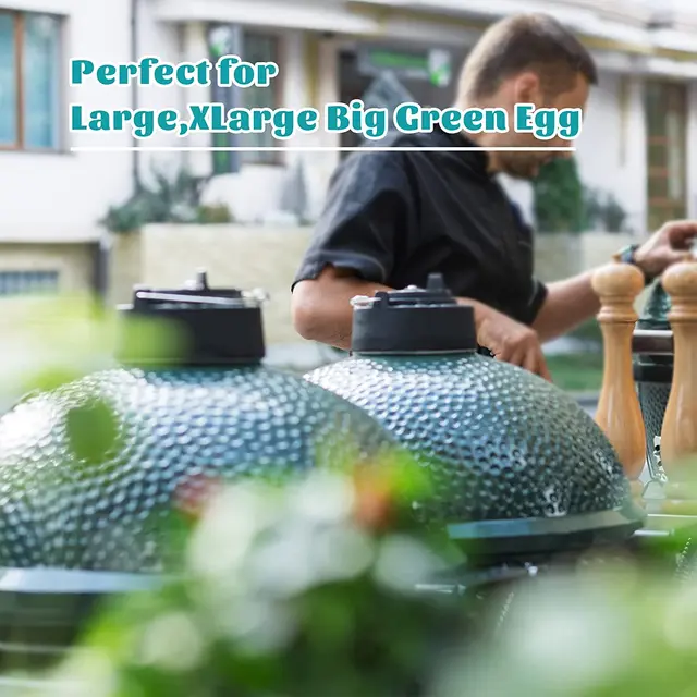 Fekete Bbq Dohányos Tömítés Nagy/Xlarge Nagy Zöld Tojás Cseréje, 14 1/2 Láb, 7/8X1/6 Magas Templomos A Filchez - Image 5