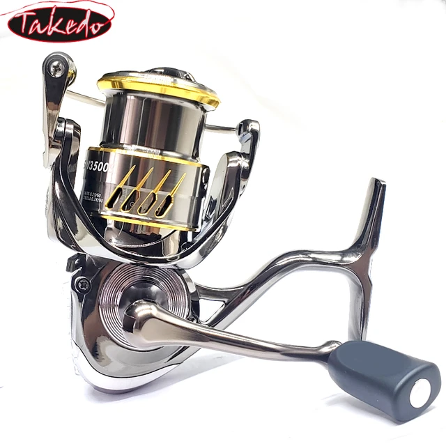 TAKEDO ST05 Carp Fishing Reels Metal Body Spool Sea Fishing Rod Reel And  Rod Combo Saltwater Fishing Spinning Reel - AliExpress