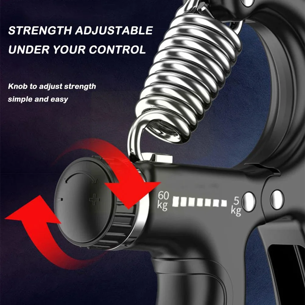 Adjustable Hand Grip Strengthening Expander with Counter