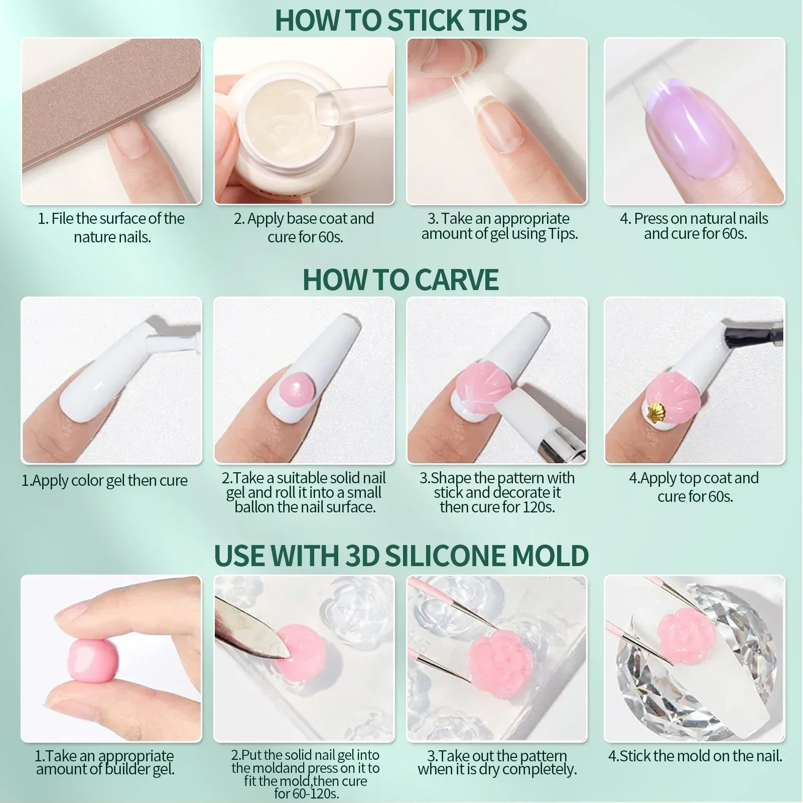 Nail Glue Nailpop Solid Nail Patch Gel Easy Stick Gummy Adhesive Bond UV Glue For American Pose Capsule Tips Strong Adehesion 10ml