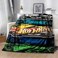 Hot Wheels Fashion Printed blanket Flannel Warm blankets Soft and comfortable blanket bed linings cubre cama Birthday Gift 1