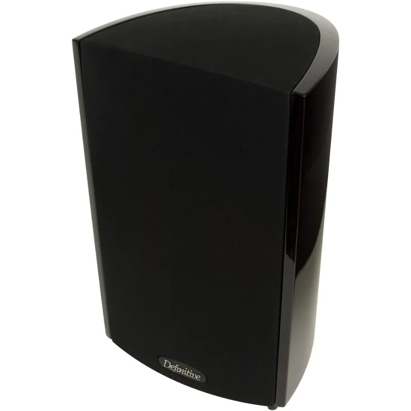 ProMonitor 800-2-Way Satellite or Bookshelf Speaker for Home Theater Speaker System | Easy Mounting (Single, Black)