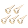 5Pcs/set Ring Stitches Tool Hair Extension Finger Ring Metal Nails For Fingers Easy Braiding Hair Tool Finger Claws Ring 2