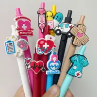 10-Pack Nurse Pens Funny Nursing Accessories Black Ink Ballpoint Set for Nurses Medical Assistants Students Nurse Week Gifts 1