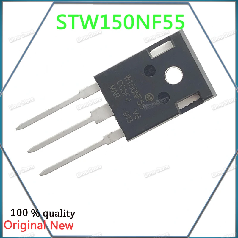 5pcs-20 개/몫 STW150NF55 W150NF55 -247 MOS FET 150A/550V 고출력 브랜드 뉴 오리지널