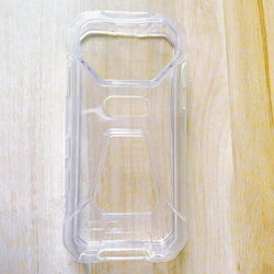 Premium Black Transparent Soft TPU Protective Phone Case for Tank Mini 1 (Clear)