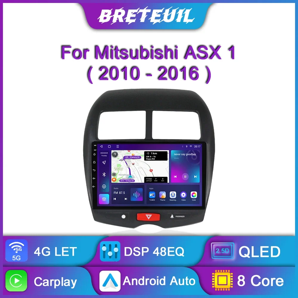 For Mitsubishi ASX 1 2010 - 2016 Android Car Radio Multimedia Video ...
