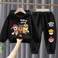 Spring Autumn Children’s Clothing Set Boys Thin Sweatshirt and Sweatpant Two Piece Suit PAW Patrol Kids Tracksuit Sweatsuit