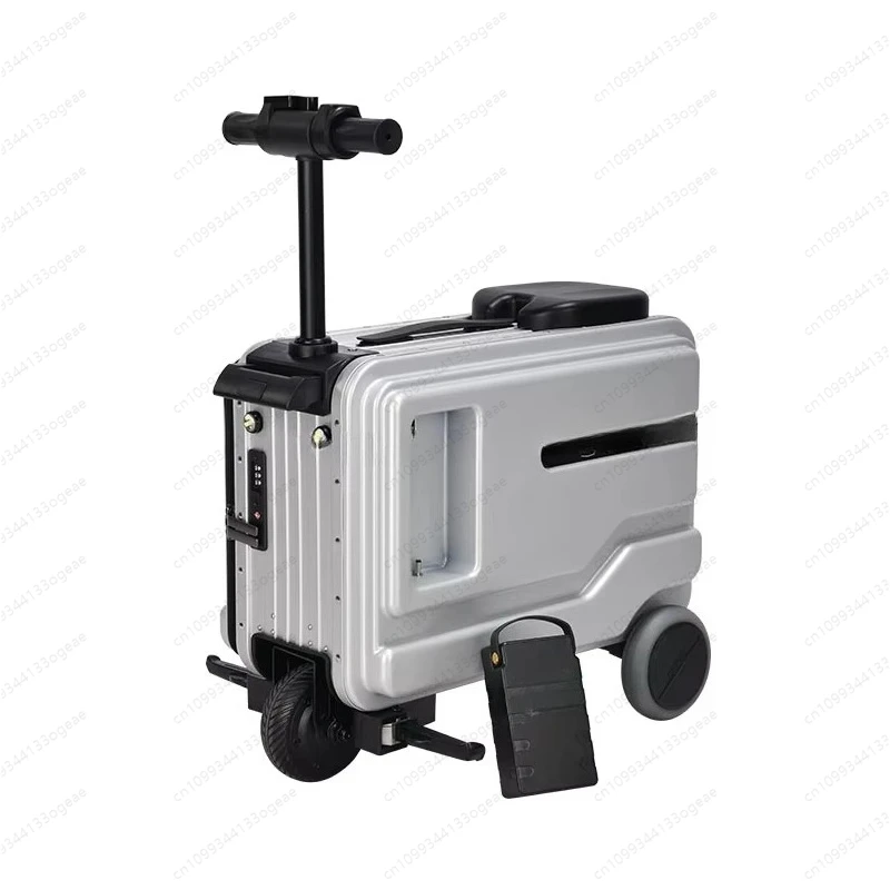 Smart Electric Riding Luggage 20 Inch - Multi-Function Electric Trolley Case, Giftable & Boarding-Approved