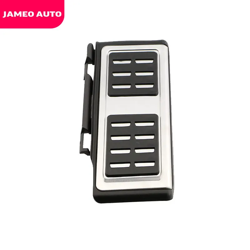 Stainless Steel Car Pedals for Volkswagen VW Golf GTI Passat B8 Polo A05 6C GP Fuel Brake Pedal Rest Foot Pedal Cover car accessories car pedals pedal cover stainless steel pedal cover