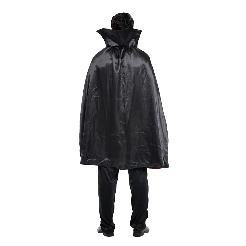 Men Medieval Vampire Cloak For Adult Scary Dracula Cosplay Cape Purim Carnival Party Dress Up anime cosplay cloak