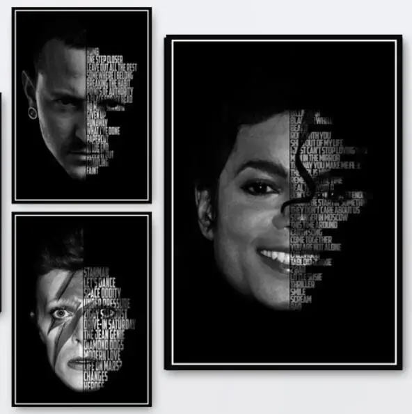 

Michael Jackson Quote Nordic Print Art Canvas Poster For Living Room Decor Home Wall Picture