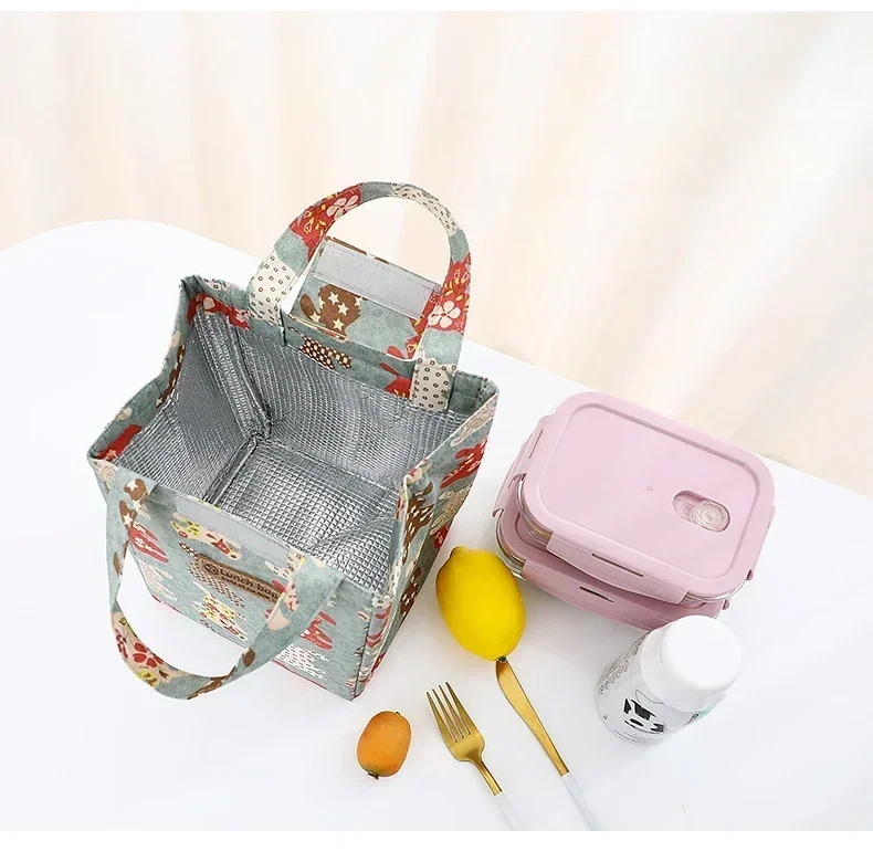 Enhanced Insulated Thermal Lunch and Picnic Cooler Bag