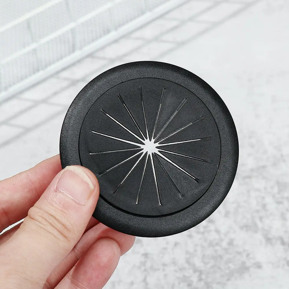 Cable Organizer Cable Hole Cover Desk Cord Grommet Hole Plug 60mm ABS Plastic Computer Table Wire Hole Cover Office Desk Grommet Cable Clamp Black Dust Plug Wire Tidy Storage Organizer