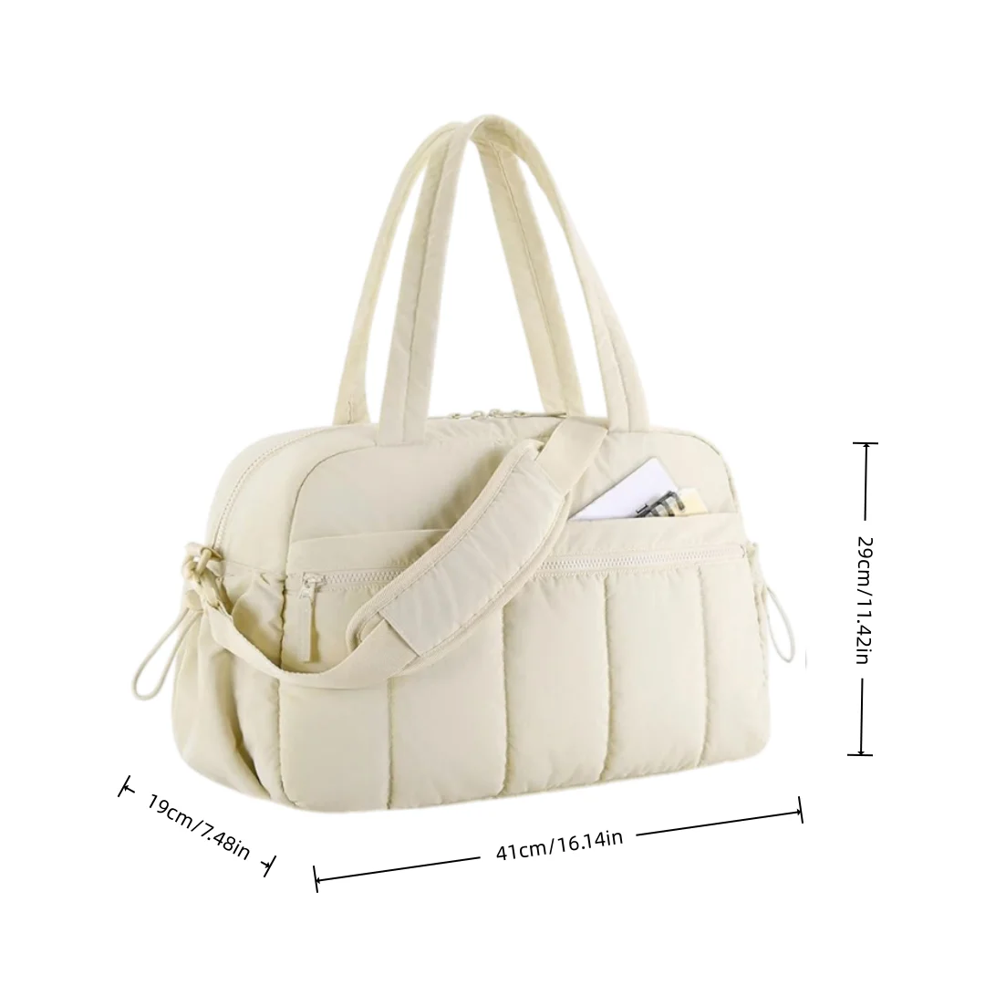 Versatile Waterproof Travel and Gym Toiletry Bag with Dry-Wet Separation and Large Storage Capacity