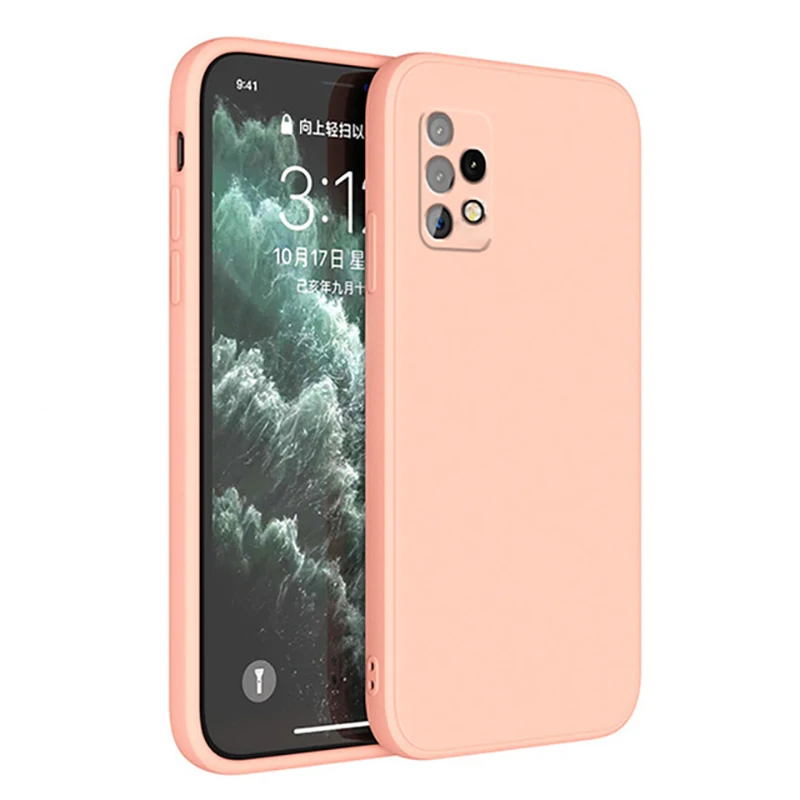 Luxury Liquid Silicone Phone Case - Premium Protective Back Cover