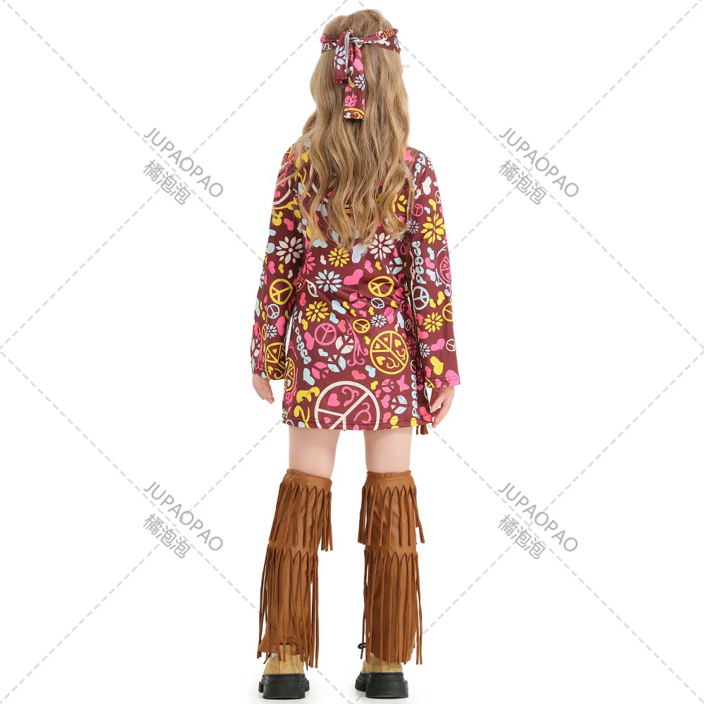 Kids Hippie Girl Costume