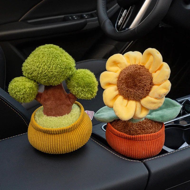 Green Plush Toy Aromatherapy Ornament for Home and Car Decor