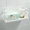 Bathroom Self-adhesive Shampoo Shelves Shower Towel Storage Rack Cosmetic Toilet Organizer Home Decor Kitchen PP Plastic Rack 4