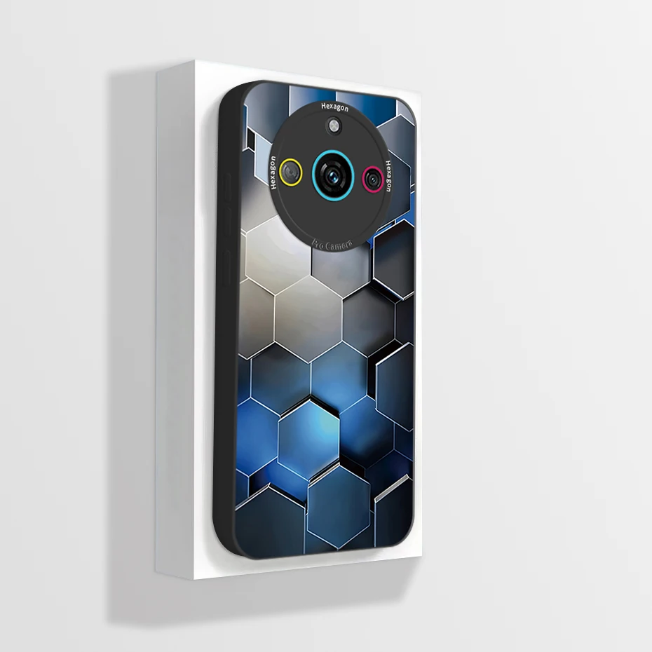Stylish Shockproof Phone Case - Painted Design