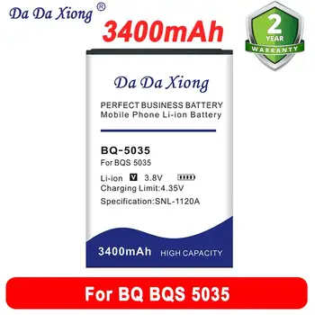 3400mAh Bateria For BQ BQS 5035 BQ-5035 Velvet Battery in Stock