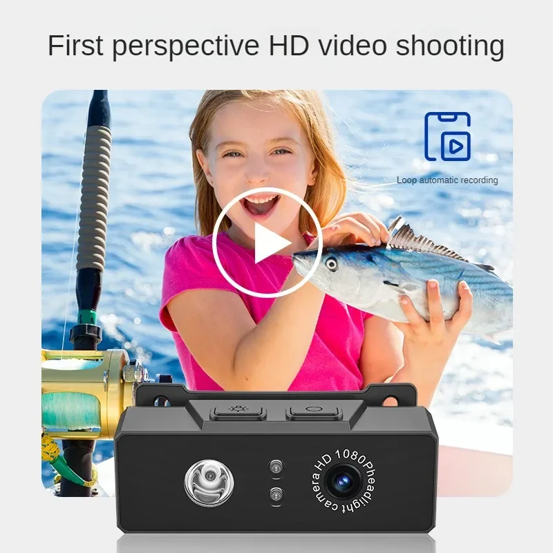 1080P HD First Perspective Action Cam Headlight Sports Camera Wave Hand Induction Video Recorder Built in Battery Action Camera 2