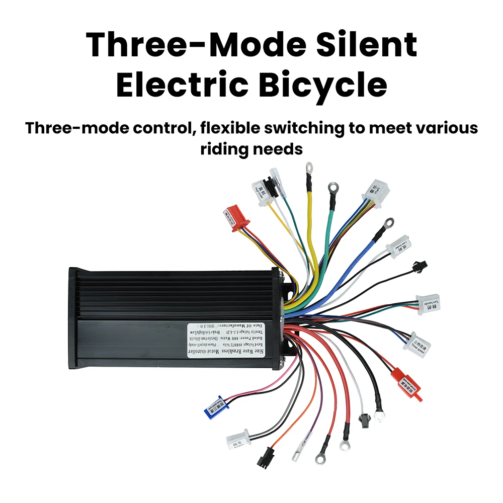 Sine Wave 800W 48-72V Electric Bike DC Brushless Motor Controller Speed Motor for E-Scooter Part