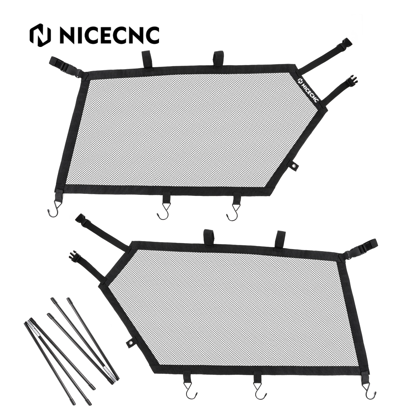 Für dose am 2pcs fenster netze für can-am maverick x3 r 4x4 xrs