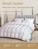 Temperature controlled down quilt, white goose down quilt, single person cotton quilt with thickened core for warmth and comfort 3