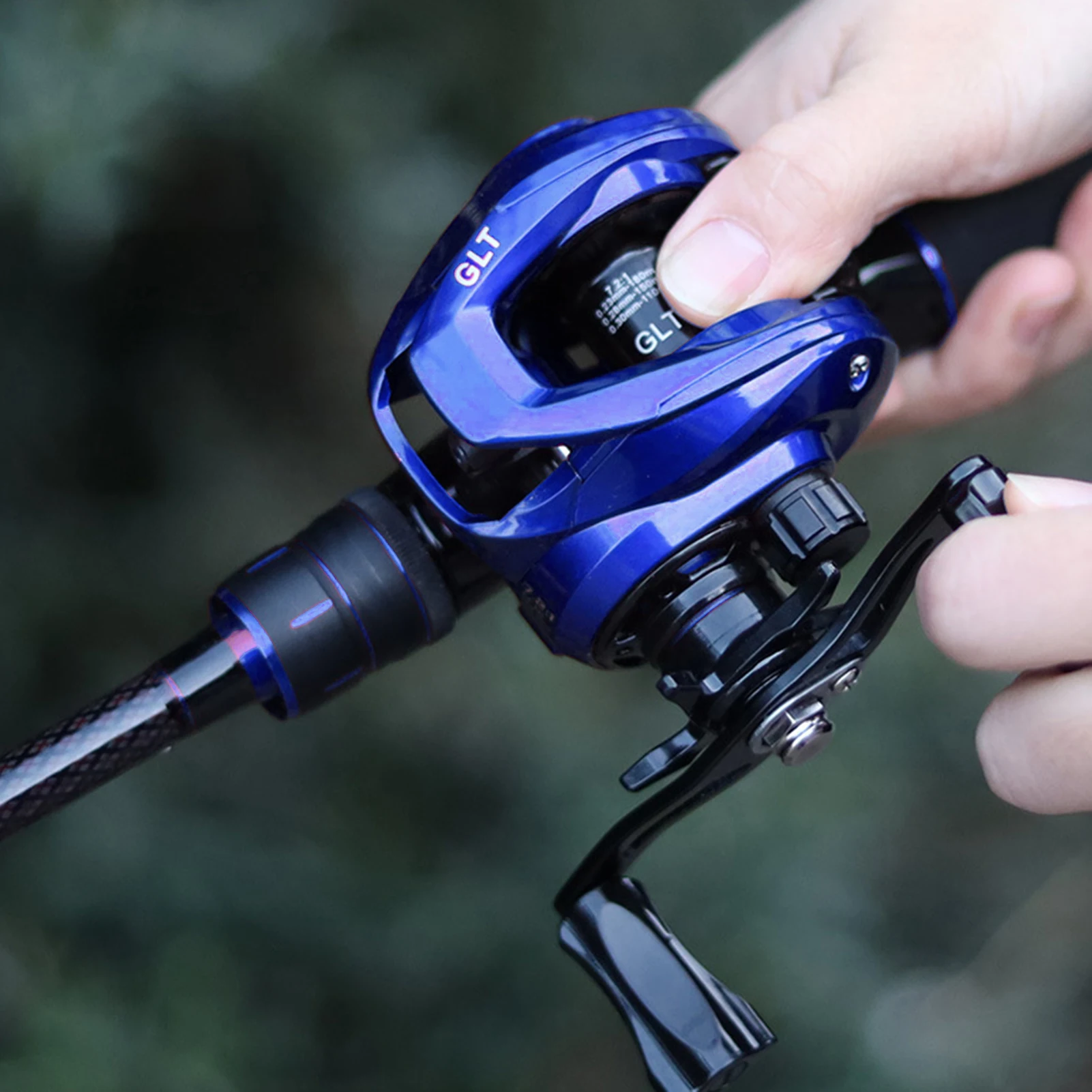 Lightweight Surf Fishing Reels Reinforced Metal Body Round