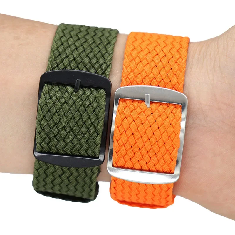 Nylon Fabric Woven Sport Watchband Strap - Universal Sizes