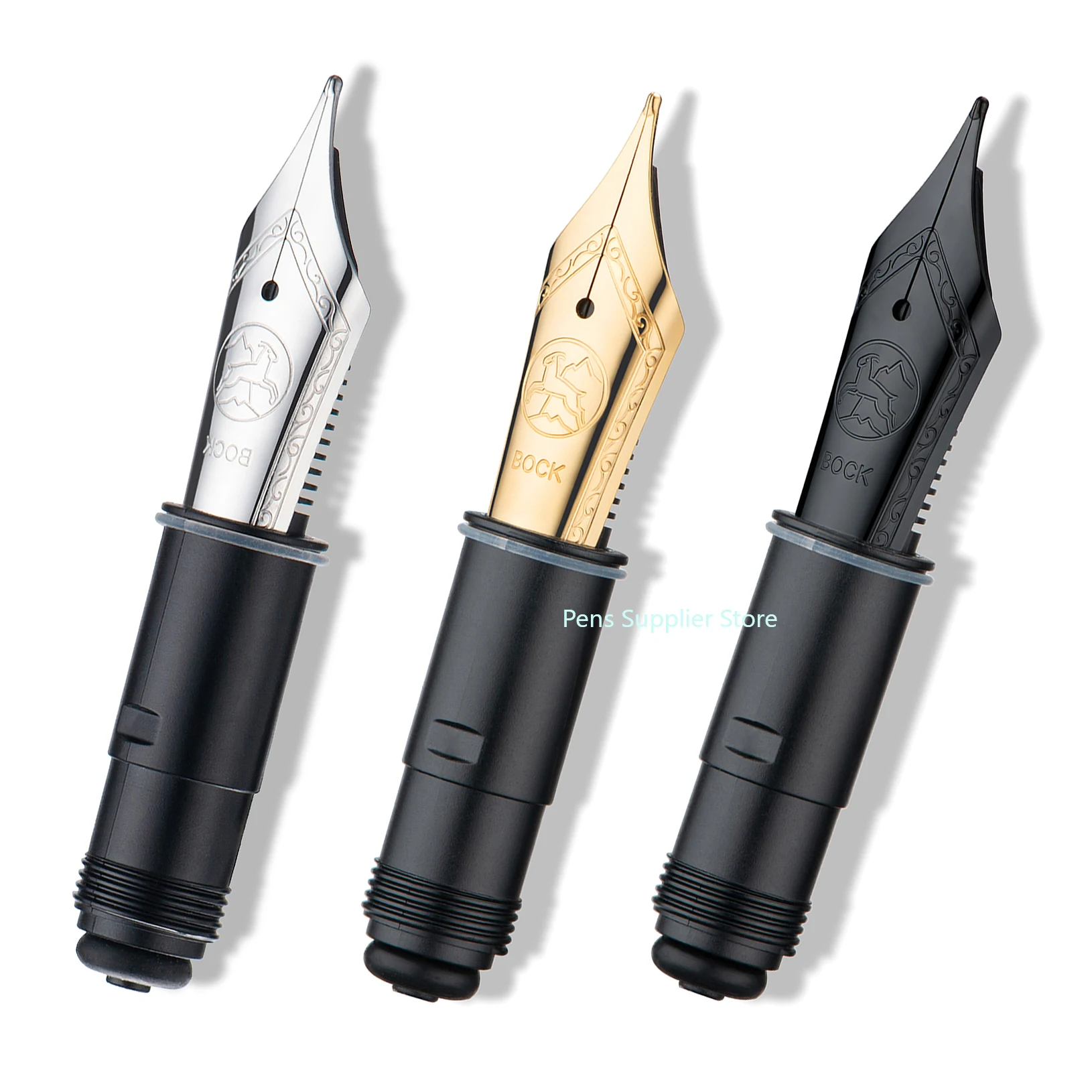 GermanNo6BOCKNibFountainPenNibOriginalImportedSilverEFFMB