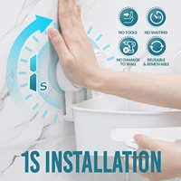 TAILI Corner Shower Caddy Suction Cup No-Drilling Removable Shower Caddy Basket Powerful Suction Bathroom Shower Shelf Organizer 2