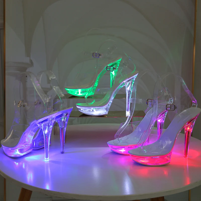high heels led