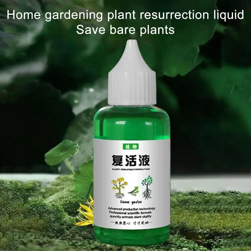 Plants Resurrection Liquid 50ml Outdoor Soil Growing Plant Food Fertilizing Liquid Concentrate plant fertilizing concentrate