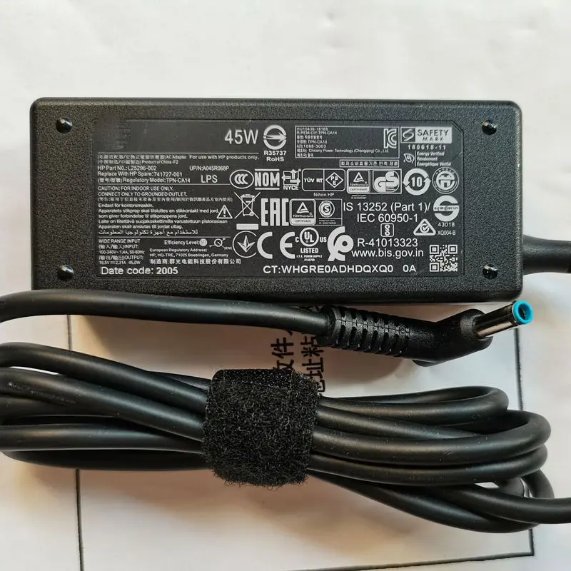 Hp Charger Genuine HP Laptop Charger | 19.5V 45W Power Adapter | Models L25296-003, 741727-001 | Tested & In Excellent Condition Universal Laptop Power Adapters And Chargers For HP - Foto 2