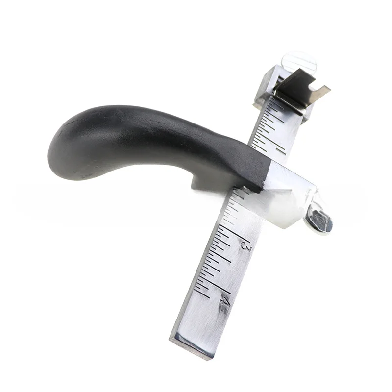 

Leather Cutting Tool Leather Strap Cutter with Aluminium Handle Leather Strip Belt Cutter Hand Leather Craft Tool with Accessory