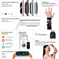 Global Version Xiaomi Smart Band 9 150+ Sports Modes Sleep Monitoring 1.62" AMOLED Display 21-day Battery Mi Wrist Sport Watch 2