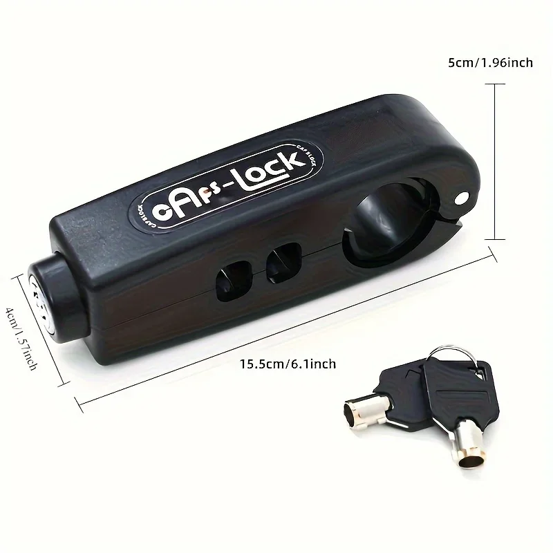 Heavy-Duty Anti-Theft Brake Lever Lock 2