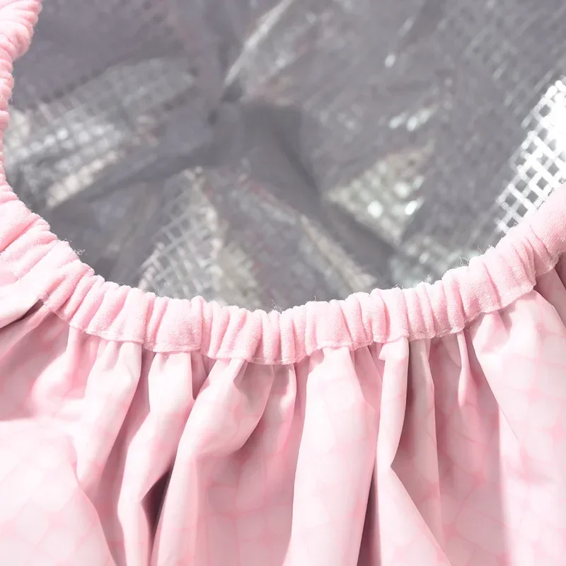 1PC Self-heating Tin Foil Hat Thickened Heating Steam Shower Caps Hair Mask Cap Portable Hair Salon Smooth Hair Oil Baking Cap