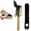Dance Shoe Brush Ballet Shoe Wire Brush PU Protector Cover Wood Handle Ballroom Suede Soles Latin Salsa Dance Shoe Cleaning Tool 1