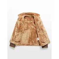 Nueva moda para hombre, chaquetas y abrigos integrados de cuero y piel con cremallera Diagonal, chaquetas de cuero cálidas de lana para hombre, chaquetas ajustadas 5